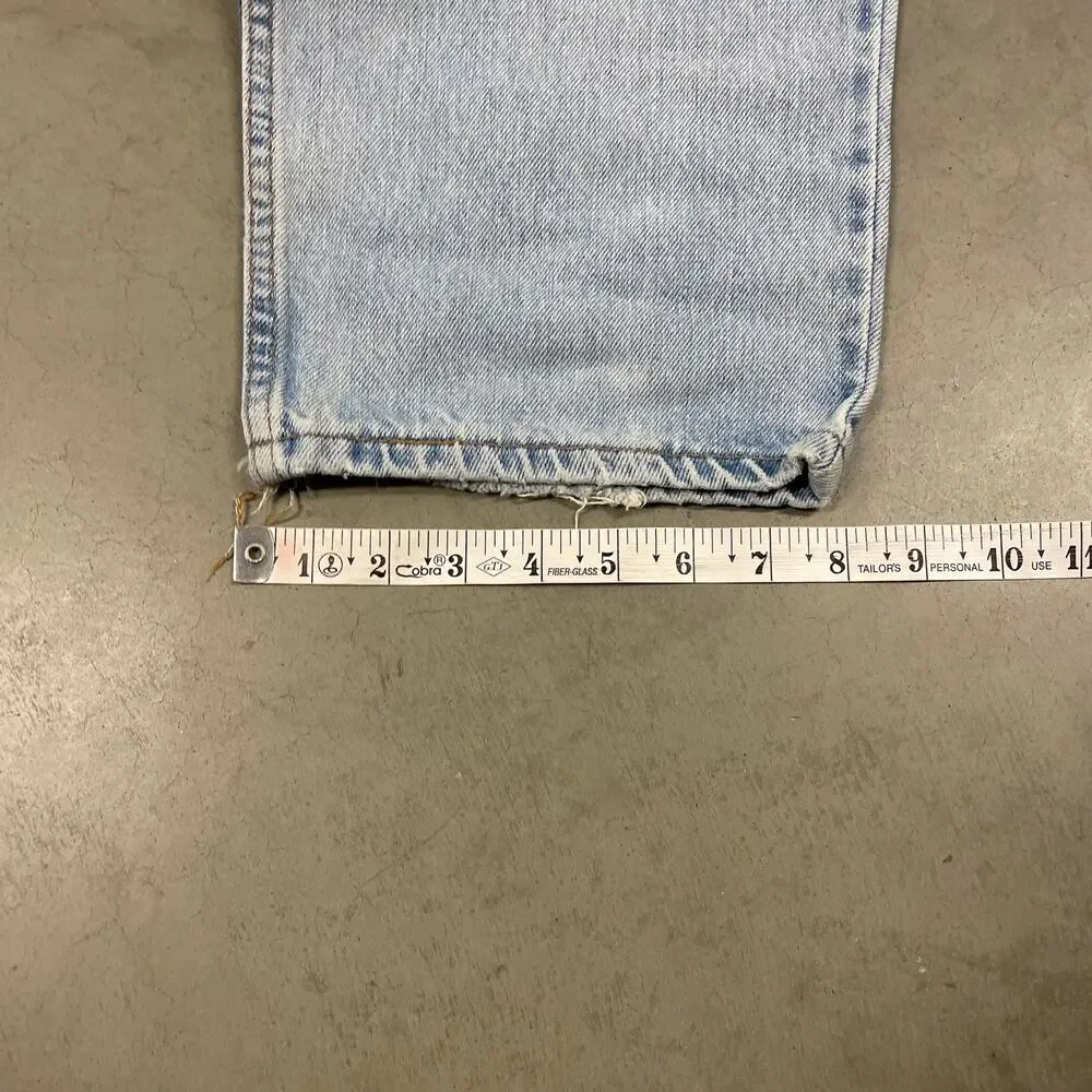 90s vintage baggy paper tab Levi’s 550 jeans 36x30